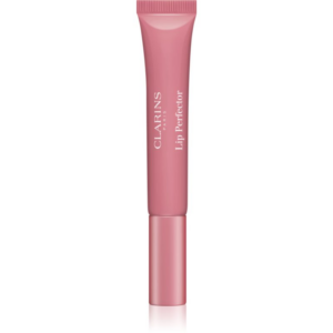 Clarins Lip Perfector Shimmer ajakfény hidratáló hatással árnyalat 07 Toffee Pink Shimmer 12 ml-Eredeti