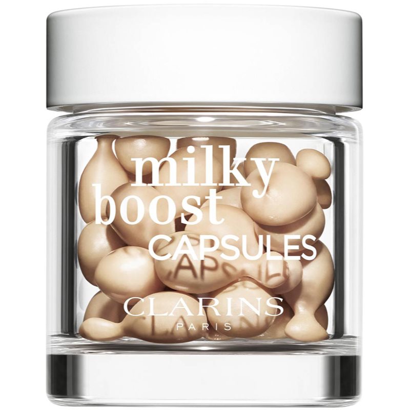 Clarins Milky Boost Capsules élénkítő make-up kapszulák árnyalat 01 30x0.2 ml-Ár