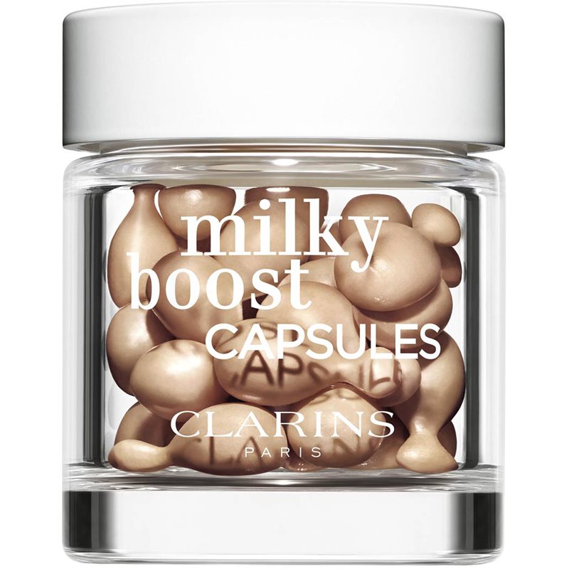 Clarins Milky Boost Capsules élénkítő make-up kapszulák árnyalat 3.5 30x0.2 ml-Ár