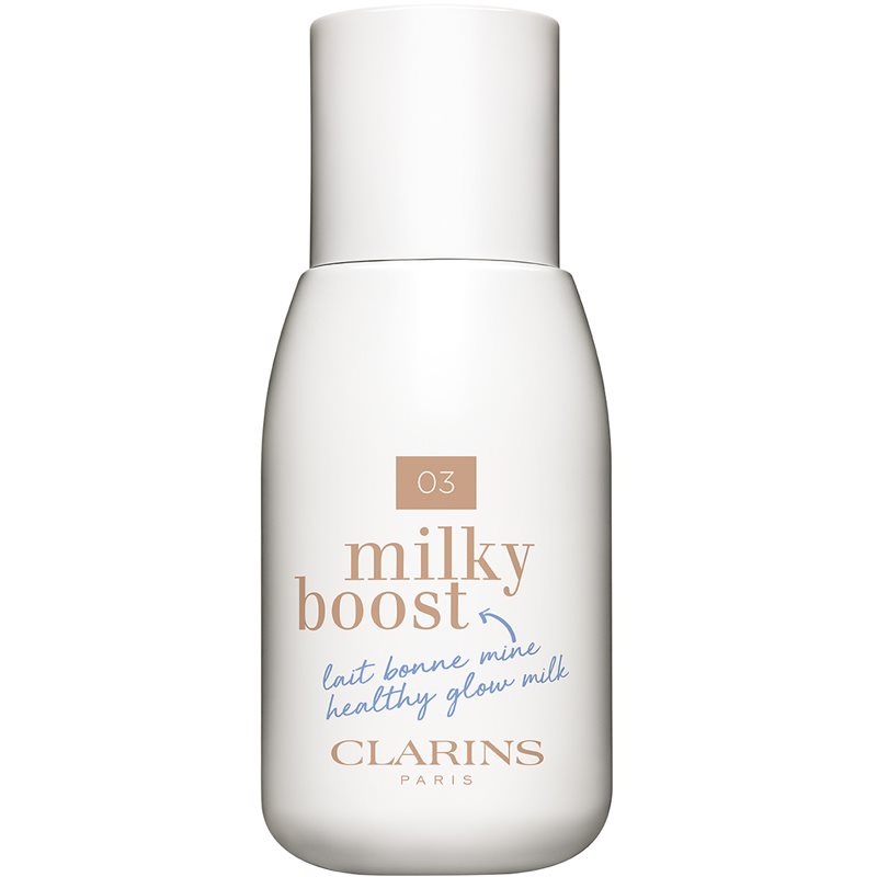 Clarins Milky Boost színező tej egységesíti a bőrszín tónusait árnyalat 03 Milky Cashew 50 ml-Eredeti