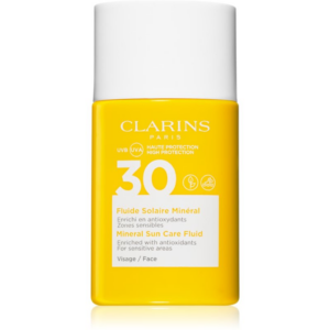 Clarins Mineral Sun Care Fluid ásványi napozó folyadék arcra SPF 30 30 ml-Ár