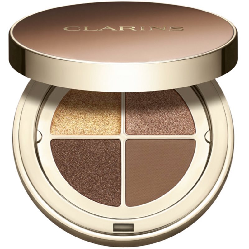 Clarins Ombre 4 Colour Eye Palette szemhéjfesték paletta a hosszan tartó hatásért árnyalat 04 - Brown Sugar Gradation 4.2 g-Ár