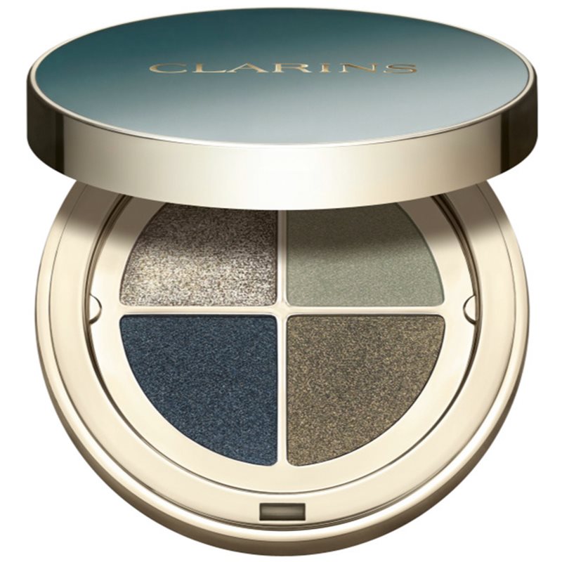 Clarins Ombre 4 Colour Eye Palette szemhéjfesték paletta a hosszan tartó hatásért árnyalat 05 - Jade Gradation 4.2 g-Ár