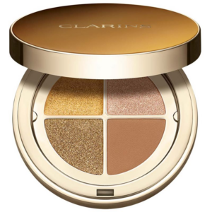 Clarins Ombre 4 Colour Eye Palette szemhéjfesték paletta a hosszan tartó hatásért árnyalat 07 Bronze Gradation 4.2 g-Ár