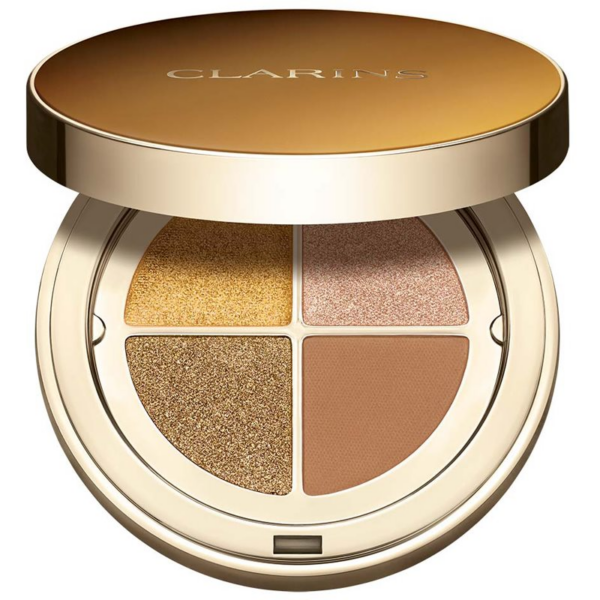Clarins Ombre 4 Colour Eye Palette szemhéjfesték paletta a hosszan tartó hatásért árnyalat 07 Bronze Gradation 4.2 g-Ár