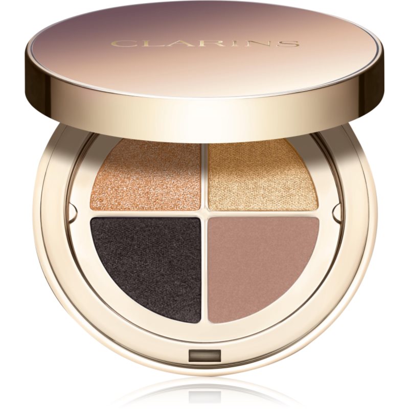 Clarins Ombre 4 Colour Eye Palette szemhéjfesték paletta a hosszan tartó hatásért árnyalat 08 - Amber Gradation 4.2 g-Ár