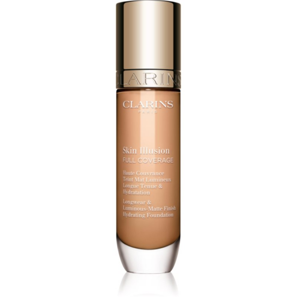 Clarins Skin Illusion Hydrating Foundation Magas fedésű alapozó árnyalat 107C 30 ml