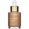 Clarins Skin Illusion Natural Hydrating Foundation világosító hidratáló make-up SPF 15 árnyalat 114N Cappuccino 30 ml-Eredeti