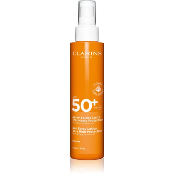 Clarins Sun Care Spray Lotion napozó spray testre és arcra SPF 50+ 150 ml-Ár