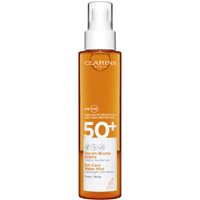 Clarins Sun Care Water Mist napozó átlátszó permet SPF 50+ 150 ml-Ár