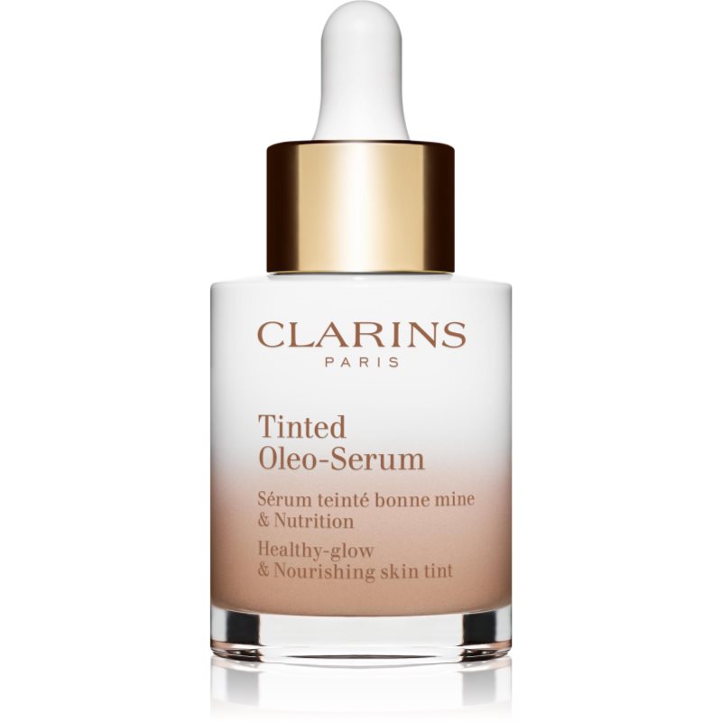 Clarins Tinted Oleo-Serum olajos szérum egységesíti a bőrszín tónusait árnyalat 02