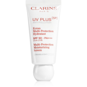 Clarins UV PLUS [5P] Anti-Pollution Translucent többcélú krém hidratáló SPF 50 30 ml-Ár