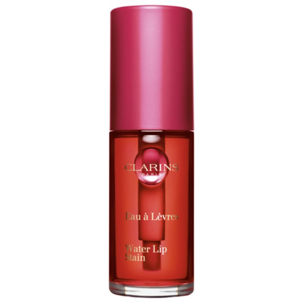 Clarins Water Lip Stain matt szájfény hidratáló hatással árnyalat 01 Rose Water 7 ml-Eredeti