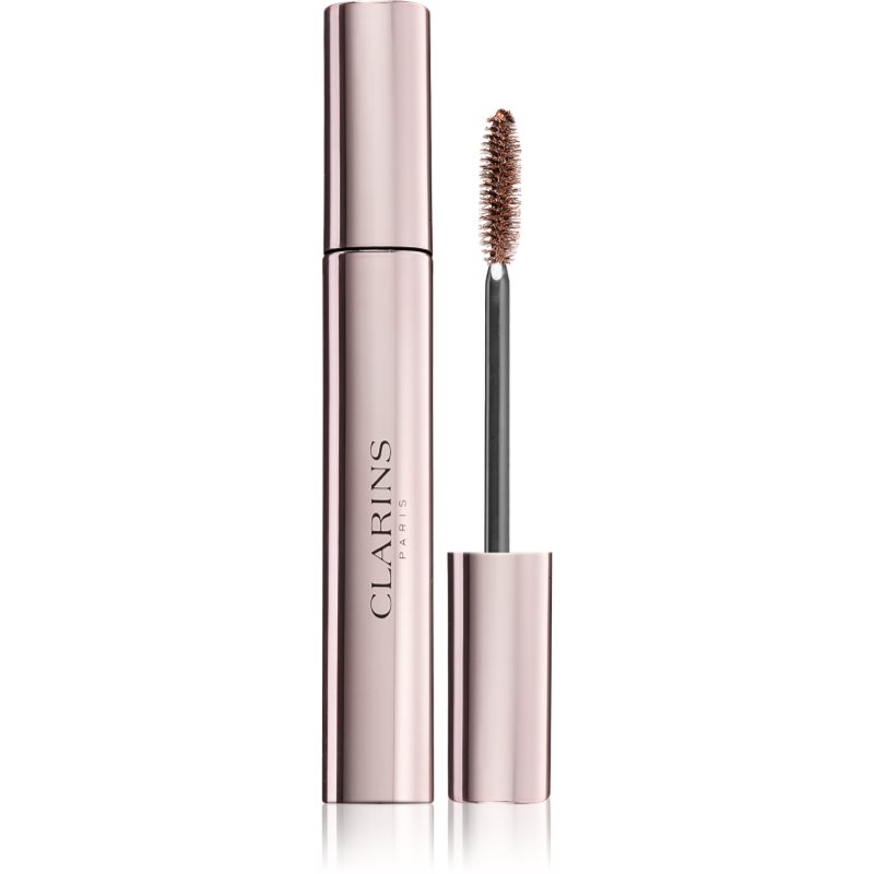 Clarins Wonder Perfect Mascara 4D dúsító és hosszabbító szempillaspirál árnyalat 02 Perfect Brown 8 ml-Ár