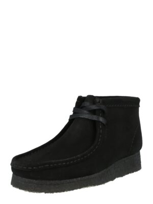 Clarks Originals Fűzős rövid szárú csizmák 'Wallabee'  fekete-hu
