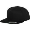 Classic 5 Panel Snapback Cap Black/Green