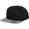 Classic 5-Panel Snapback blk/Silver