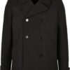 Classic Black Pea Coat
