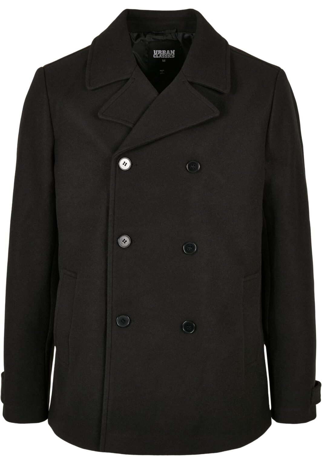 Classic Black Pea Coat