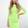 Classic Green Neon Dress