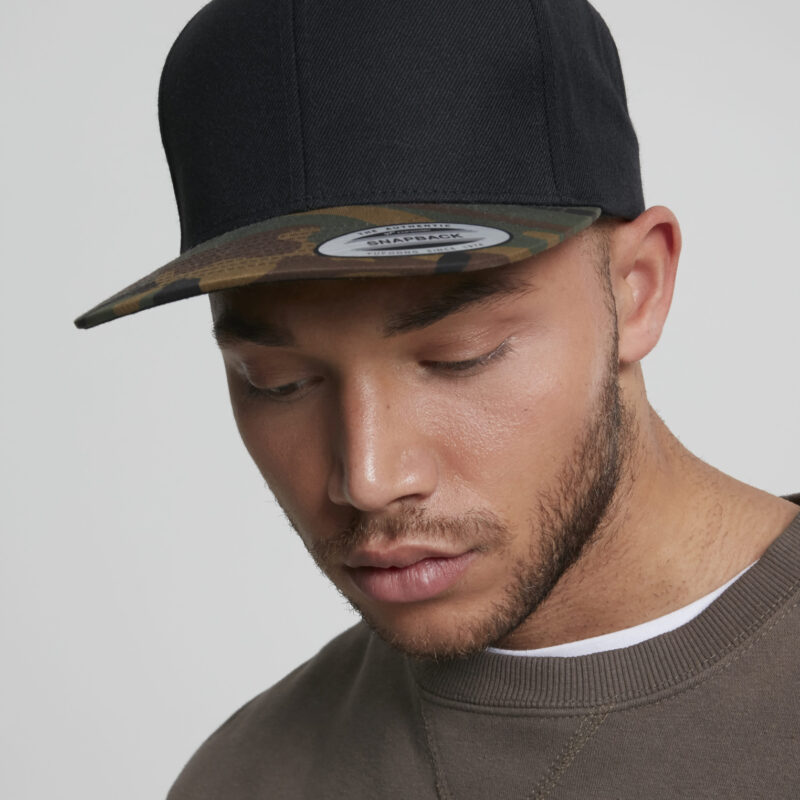 Classic Snapback 2-Tone Camo blk/green camo