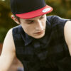 Classic Snapback 2-Tone blk/red