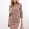 Classic mocha dress