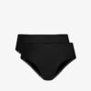 Classic women's panties ATLANTIC 2Pack - black