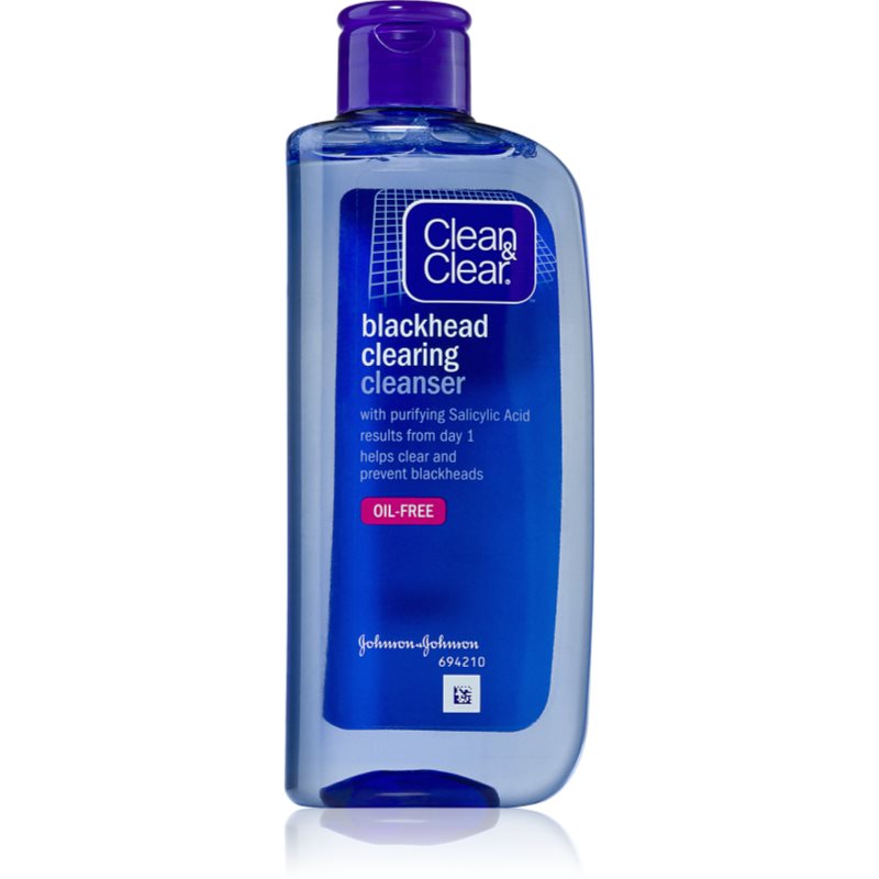 Clean & Clear Blackhead Clearing bőrtisztító víz a mitesszerek ellen 200 ml-Eredeti
