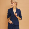 Click Woman's Jacket Bounty Navy Blue