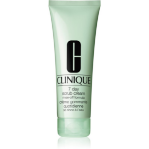 Clinique 7 Day Scrub Cream Rinse-Off Formula tisztító peeling mindennapi használatra 100 ml-Eredeti