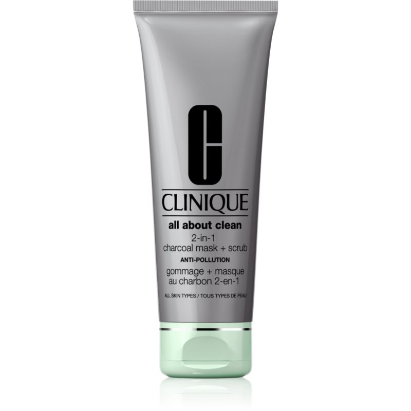 Clinique All About Clean 2-in-1 Charcoal Mask + Scrub tisztító arcmaszk 100 ml-Ár