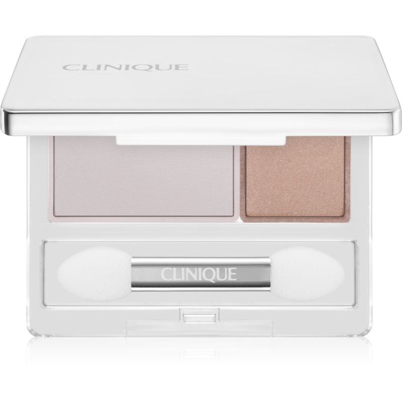 Clinique All About Shadow™ Duo duo szemhéjfesték árnyalat Seashell Pink/Fawn Satin 1