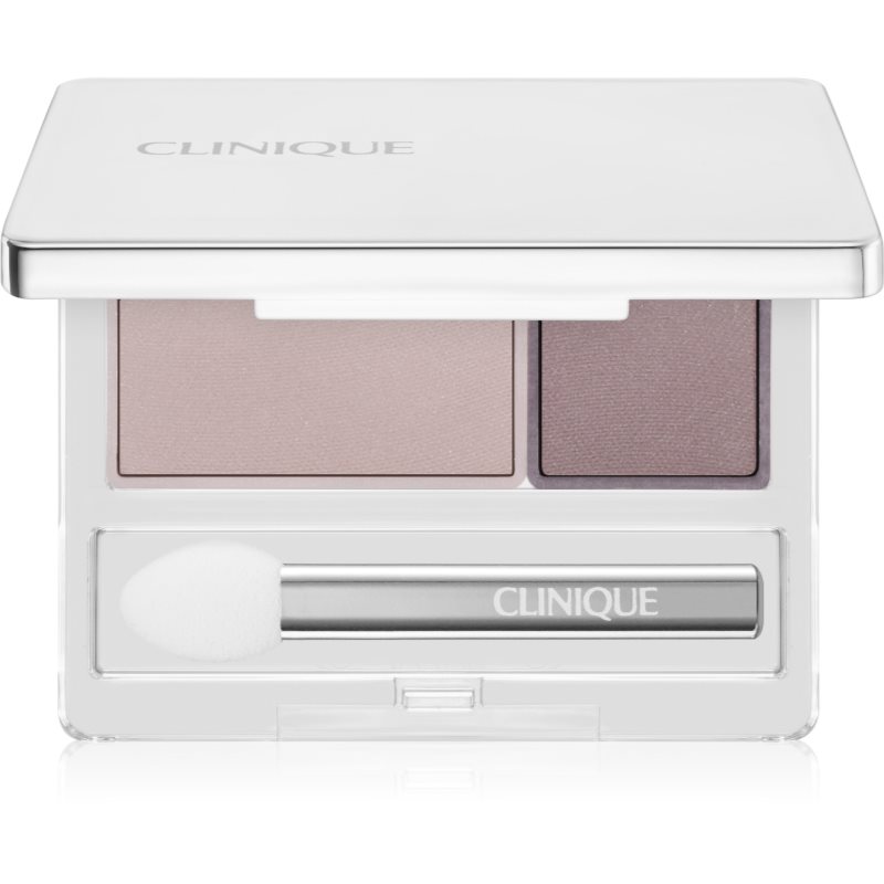 Clinique All About Shadow™ Duo duo szemhéjfesték árnyalat Twilight Mauve/Brandied Plum - Shimmer 1