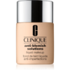 Clinique Anti-Blemish Solutions™ Liquid Makeup fedő hatású alapozó az aknéra hajlamos zsíros bőrre árnyalat CN 10 Alabaster 30 ml-Ár