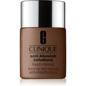 Clinique Anti-Blemish Solutions™ Liquid Makeup fedő hatású alapozó az aknéra hajlamos zsíros bőrre árnyalat CN 126 Espresso 30 ml-Ár