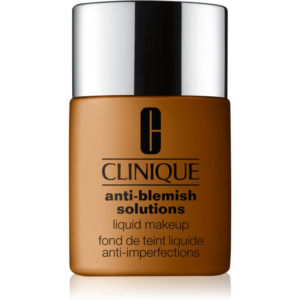 Clinique Anti-Blemish Solutions™ Liquid Makeup fedő hatású alapozó az aknéra hajlamos zsíros bőrre árnyalat WN 118 Amber 30 ml-Ár