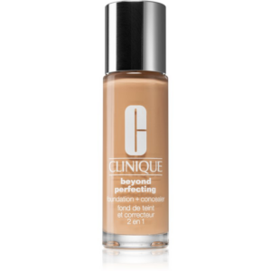 Clinique Beyond Perfecting™ Foundation + Concealer alapozó és korrektor 2 az 1-ben árnyalat 02 Alabaster 30 ml-Eredeti