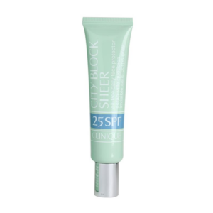 Clinique City Block™ Sheer Oil-Free Daily Face Protector SPF 25 védőkrém az egész arcra SPF 25 40 ml-Ár