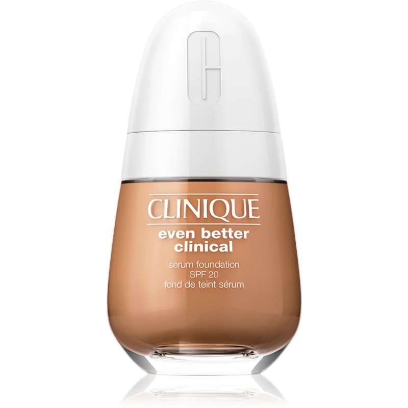 Clinique Even Better Clinical Serum Foundation SPF 20 ápoló alapozó SPF 20 árnyalat 124 Sienna 30 ml-Ár