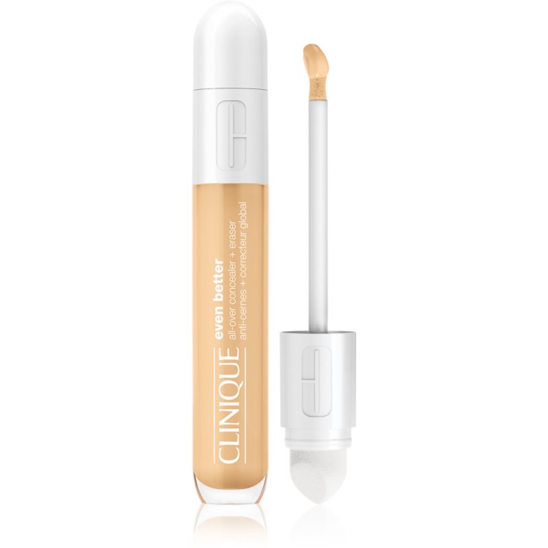 Clinique Even Better™ All-Over Concealer + Eraser fedő korrektor árnyalat WN 46 Golden Neutral 6 ml-Ár