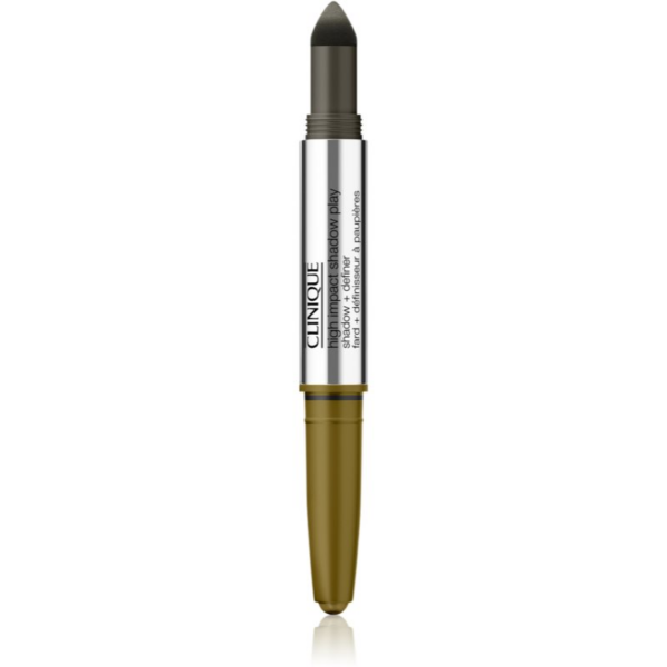 Clinique High Impact Shadow Play™ Shadow & Definer szemhéjfesték ceruza duo árnyalat Mixed Greens 1