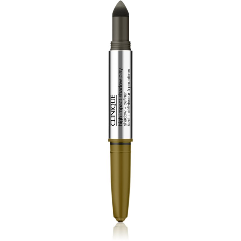 Clinique High Impact Shadow Play™ Shadow & Definer szemhéjfesték ceruza duo árnyalat Mixed Greens 1