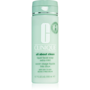 Clinique Liquid Facial Soap Extra-Mild folyékony szappan száraz és nagyon száraz bőrre 200 ml-Eredeti