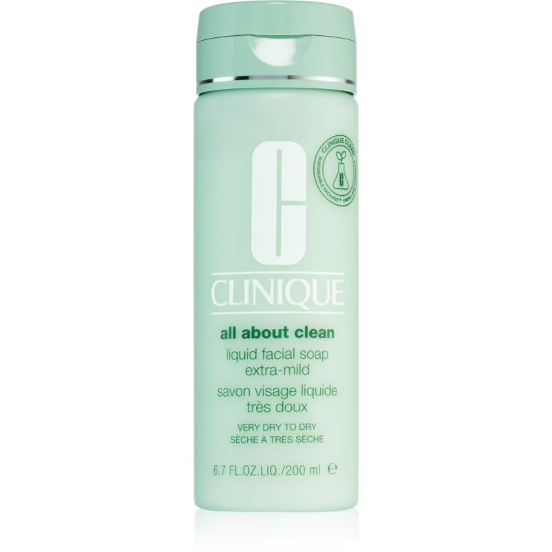 Clinique Liquid Facial Soap Extra-Mild folyékony szappan száraz és nagyon száraz bőrre 200 ml-Eredeti