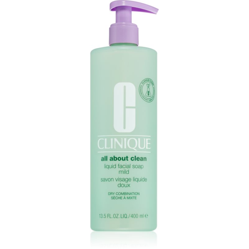 Clinique Liquid Facial Soap Mild folyékony szappan száraz és kombinált bőrre 400 ml-Ár