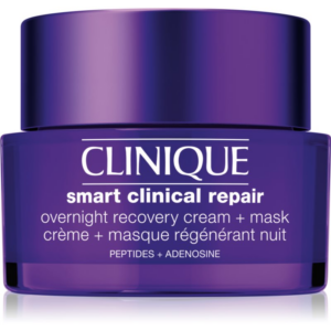 Clinique Smart Clinical™ Repair Overnight Recovery Cream & Mask éjszakai hidratáló maszk és krém az arcbőr regenerálására és megújítására 50 ml