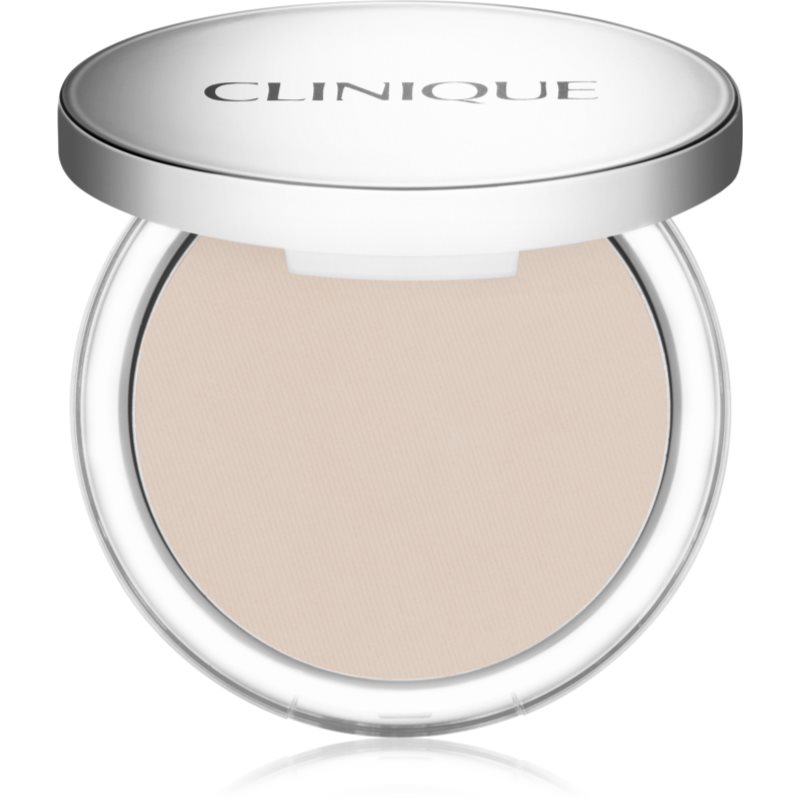 Clinique Stay-Matte Sheer Pressed Powder mattító púder zsíros bőrre árnyalat 01 Stay Buff 7