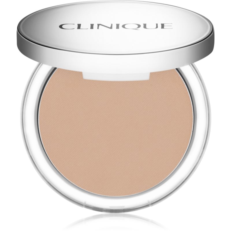 Clinique Stay-Matte Sheer Pressed Powder mattító púder zsíros bőrre árnyalat 03 Stay Beige 7