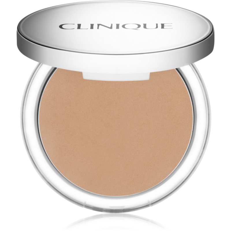 Clinique Stay-Matte Sheer Pressed Powder mattító púder zsíros bőrre árnyalat 04 Stay Honey 7.6 g-Eredeti